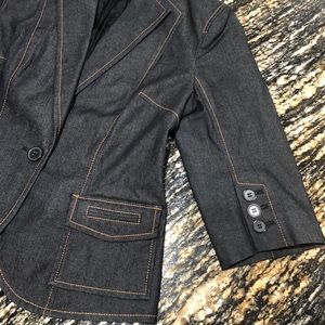Ann Taylor Loft Denim Blazer